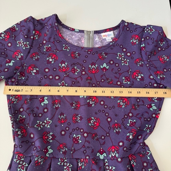 LuLaRoe Amelia Short Sleeve Dress with pockets women’s size large - Picture 10 of 13